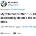 Husband Deletes His Wife's Novel on Random People Share Biggest Mistakes They Have At Work