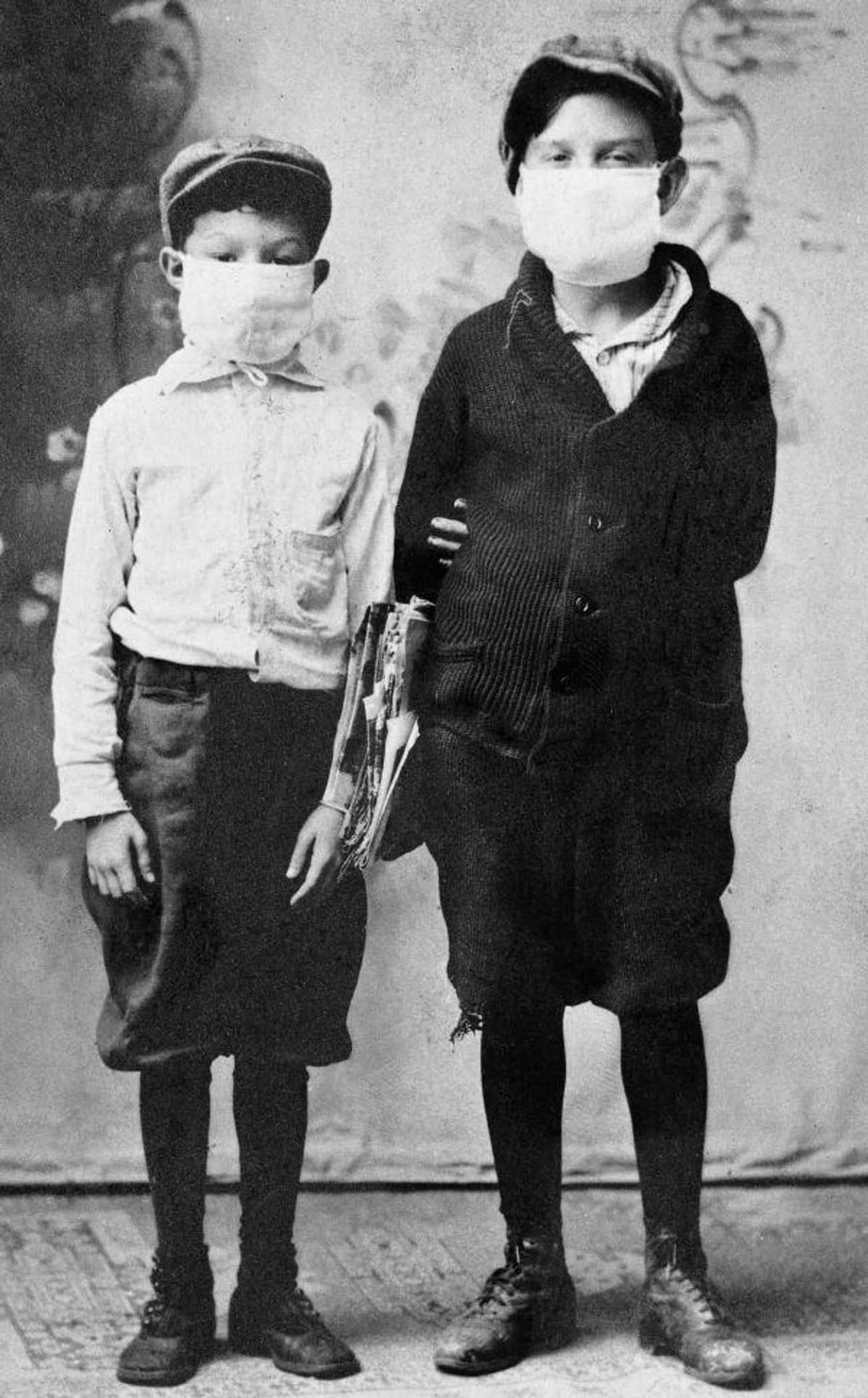 Грипп 1918. Испанка грипп эпидемия 1918 года Испания. Пандемии гриппа 1918 года. Дети 1918 год.