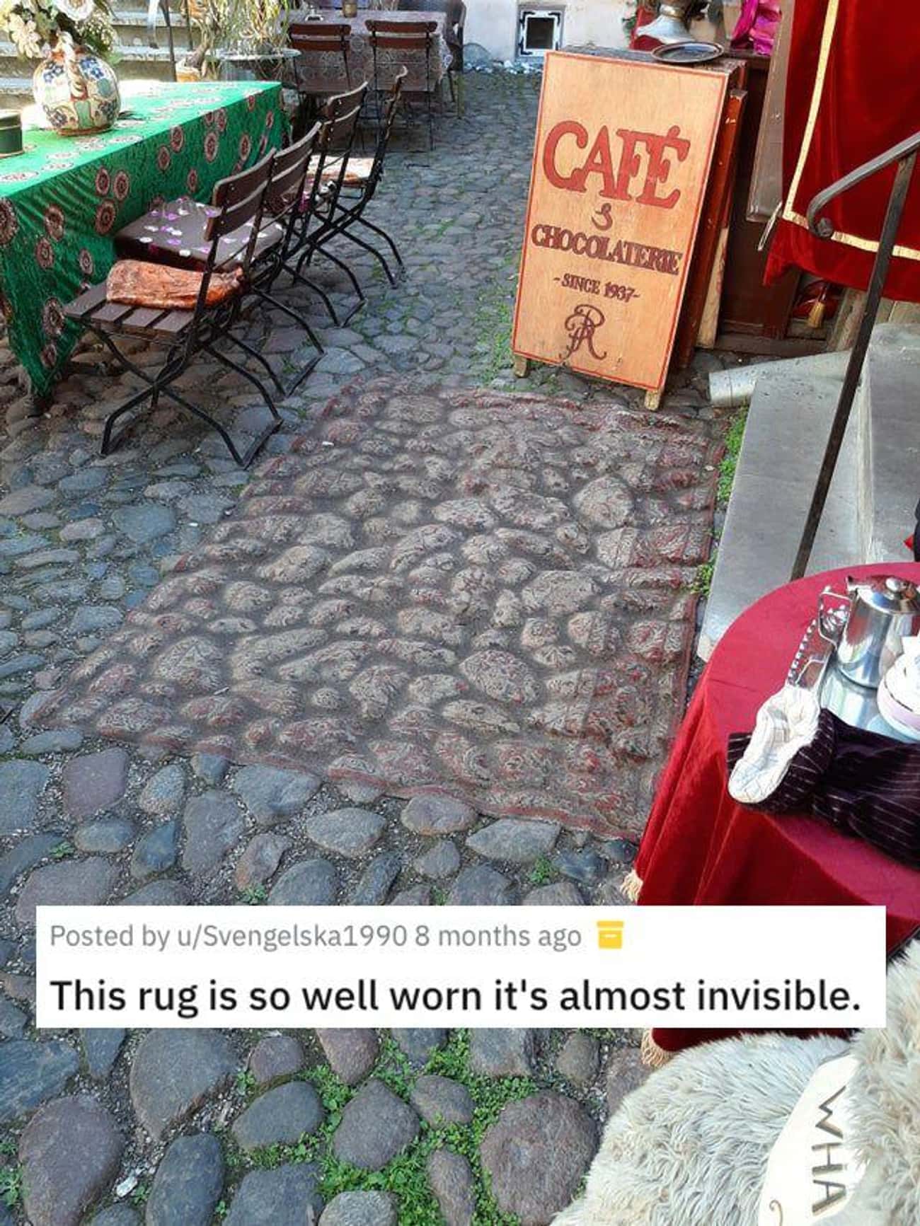 Can't Imagine Removing That Rug