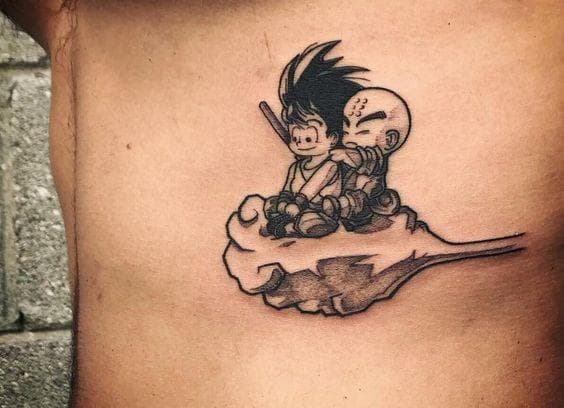 25 Minimalist Dragon Ball Z Tattoos That Subtly Pay Homage