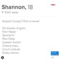 Cereal Punner on Random Tinder Screenshots That Are Way Too Embarrassing