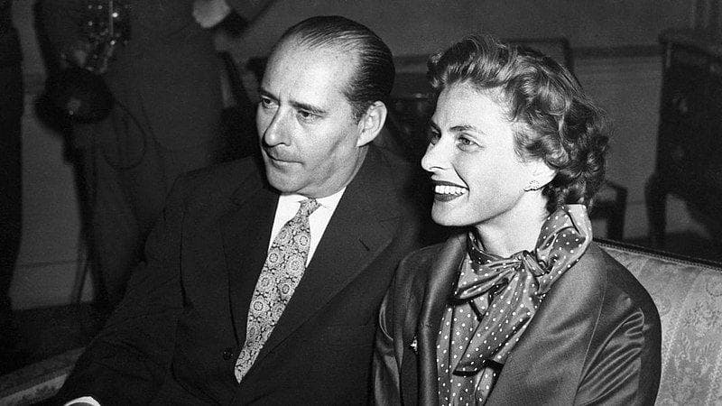 1950s: Ingrid Bergman And Roberto Rossellini 