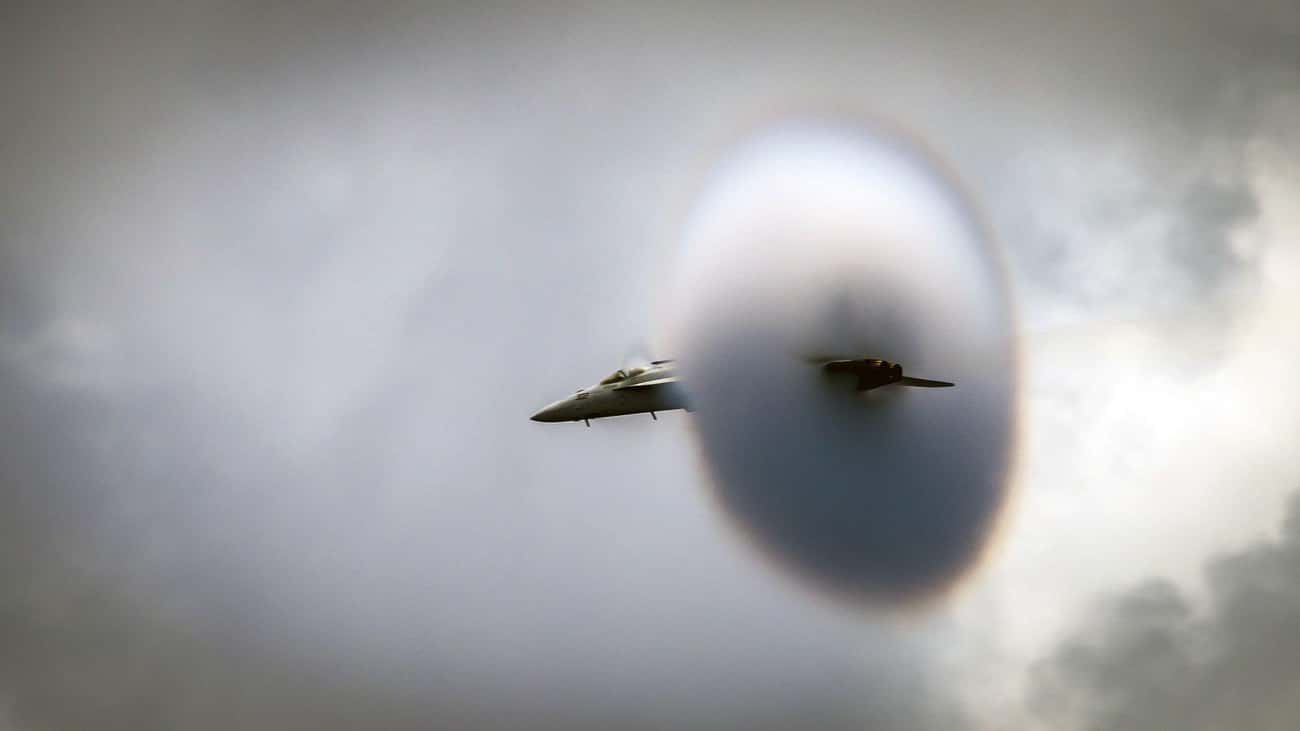 A Jet Going Through A Cloud Or Dimension Vortex?