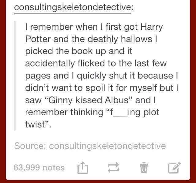 Image of Random Harry Potter Tumblr Posts That Prove This Fandom Is Absolutely Hilarious