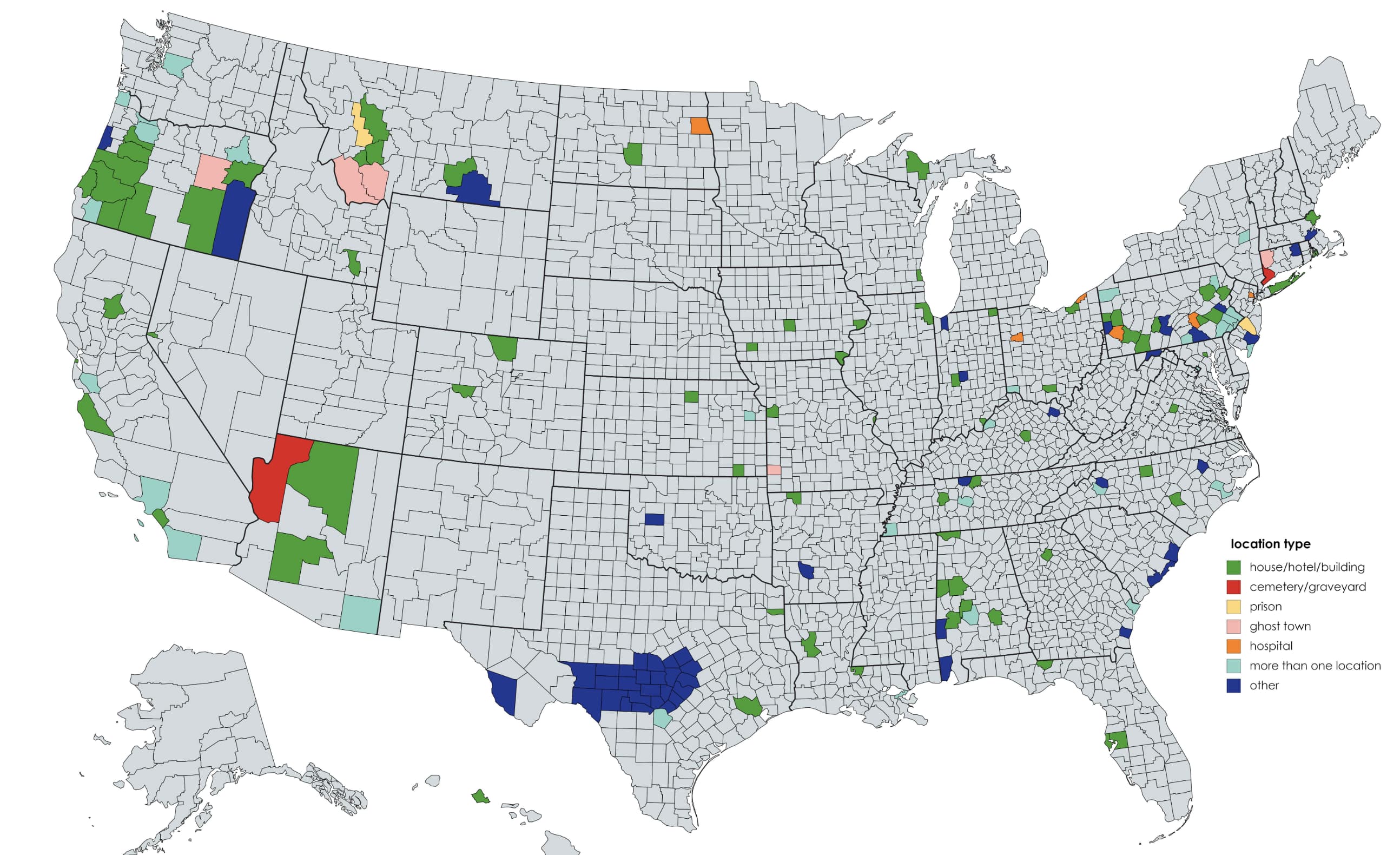 Reportedly Haunted Locations 