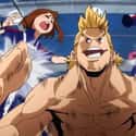 Mirio Shows Off His POWER!!!!!!! (My Hero Academia) on Random Anime Characters Flexed Their Strength In A Big Way