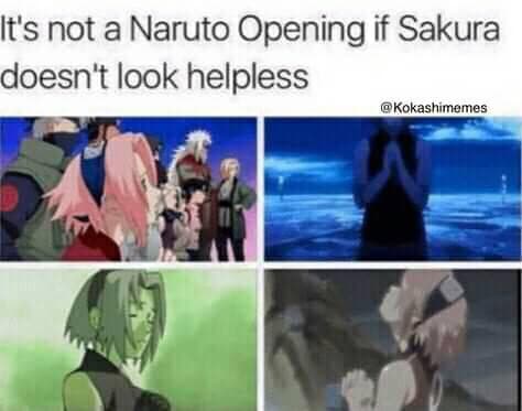 Random Funny Memes About Sakura Being Useless In Naruto Best Random Tools