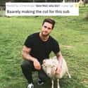 Sheep Herder on Random Photos Of Tough Guys With Pets
