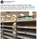 No One's Grateful For Parmesan Cheese  on Random Items Left On The Shelves That Even Panic Buyers Didn't Want