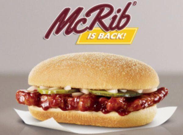 How The McRib Become A Magical, Mysterious Disappearing Fast Food Sensation