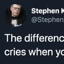 The Truth About Bagpipes on Random Tweets That Prove Stephen King Is As Funny As He Is Terrifying