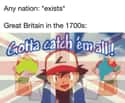 My Starter Is Manifest Destinimon on Random Hilarious Memes about Dunking On British Empire