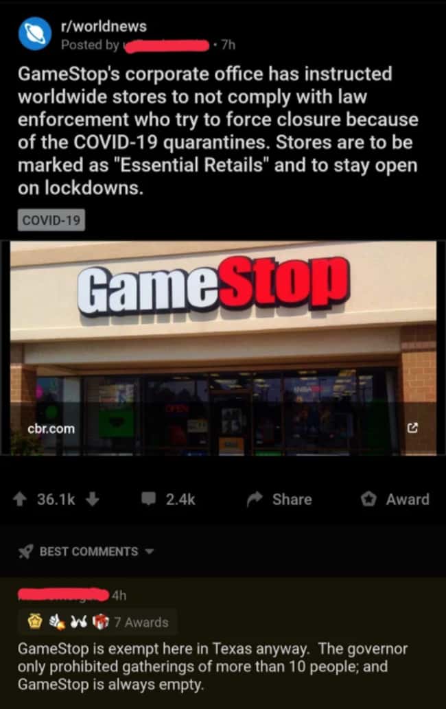GameFlop is listed (or ranked) 9 on the list 22 People Who Said Something Stupid About Coronavirus And Got Murdered By The Replies