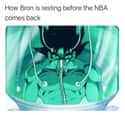 Stay Healthy And Rest Up on Random Funny NBA Memes To Laugh At So You Don't Cry Because There Is No NBA