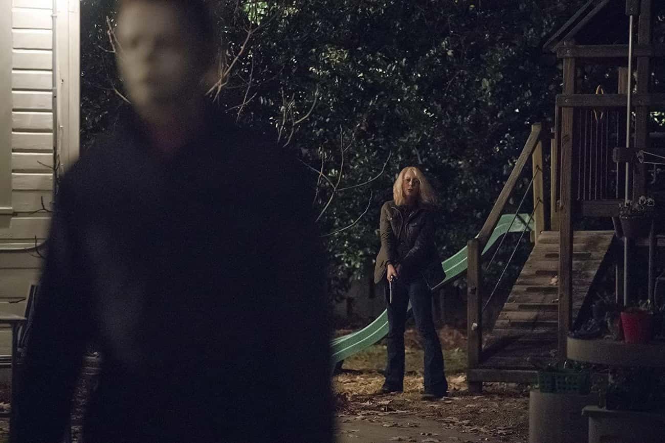 Laurie Strode Sets Michael Free