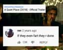Will The Sound Or The Smell Be Worse on Random Hilarious Comments On Horror Movie Trailers That Made Us Feel Much Less Scared