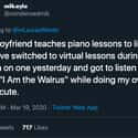 I Am The Walrus on Random Surprising Things People Learned About Their Partners Working From Home Together