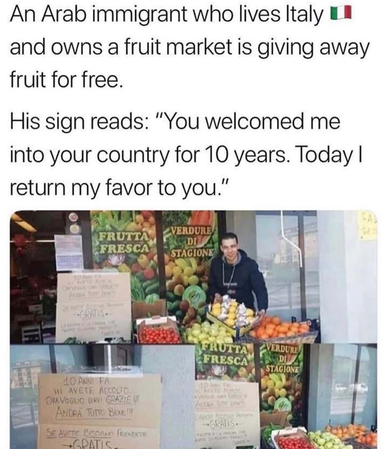 Giving His Home Some Love (And Fruit)