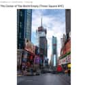 Times Square, NYC on Random Haunting Photos Of Deserted Cities Across America During Pandemic