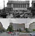 The Elizabeth Blvd, Bucharest 80 Years Apart on Random Fascinating Times The Same Photo Was Taken Years Apart
