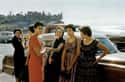 A Day At The Beach on Random Vintage Color Photos Of People With Classic Cars