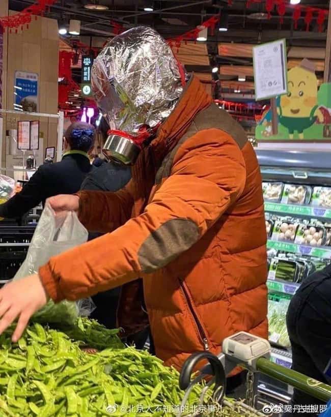 Baked Potato Cosplay is listed (or ranked) 12 on the list 22 People Who Had 'Creative' Solutions To The PPE Shortage By Making Their Own Bootleg Masks