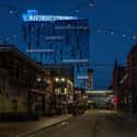 Greektown On A Friday Night, Detroit, MI on Random Haunting Photos Of Deserted Cities Across America During Pandemic