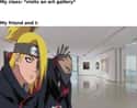 Art Is An Explosion! on Random Hilarious Akatsuki Memes We Laughed Way Too Hard At
