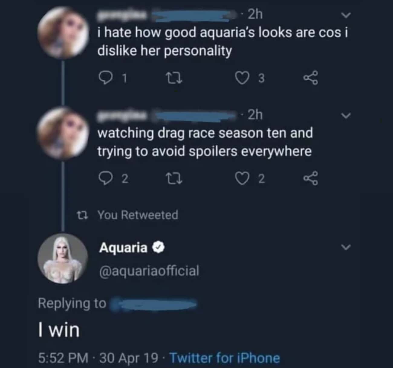 Have To Respect Aquaria For This