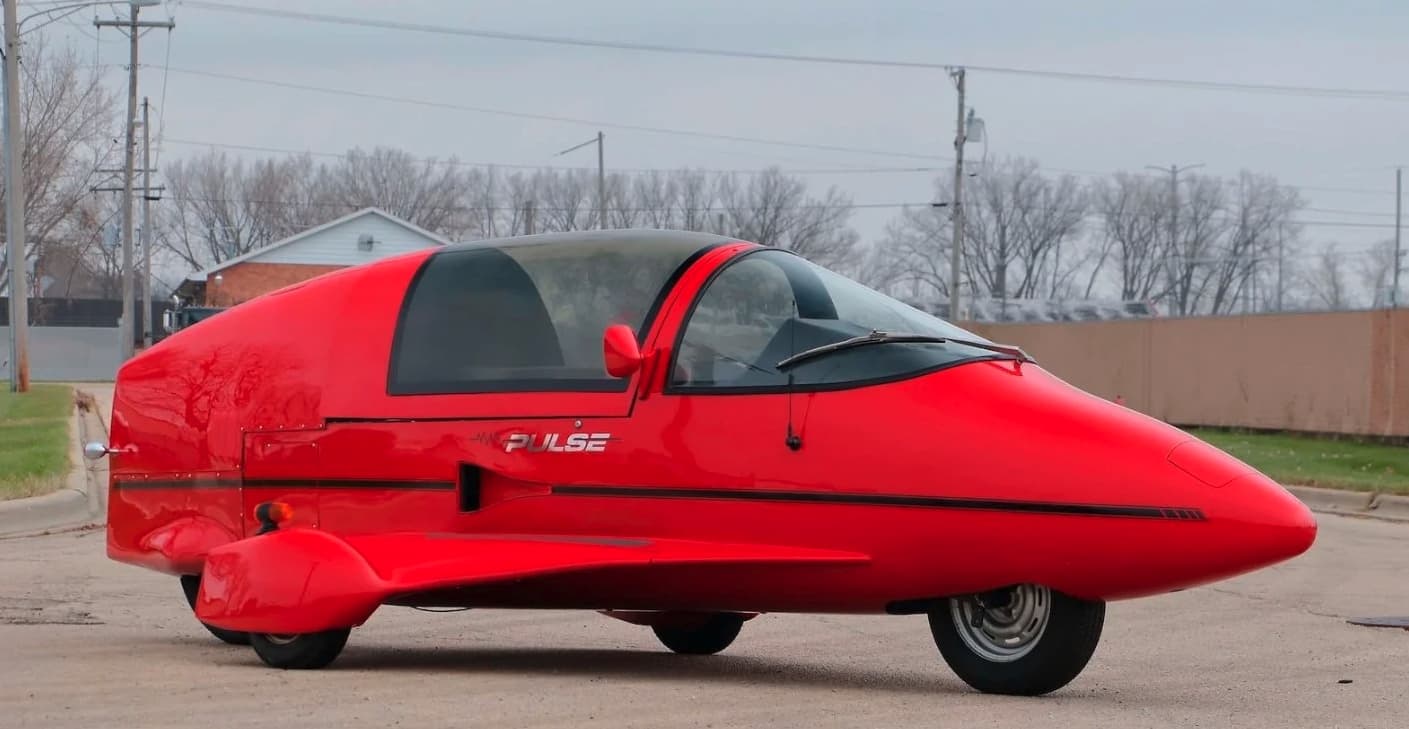 1986 Pulse Litestar Autocycle on Random Truly Strange Cars That Made Us Do A Double Take On The Open Road