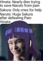 Poor Hinata on Random Hilarious Memes About Team 8 From Naruto