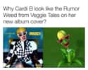 Silly Songs With Cardi on Random VeggieTales Memes To Make You Most Popular Kid In Bible Study