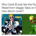 Silly Songs With Cardi on Random VeggieTales Memes To Make You Most Popular Kid In Bible Study