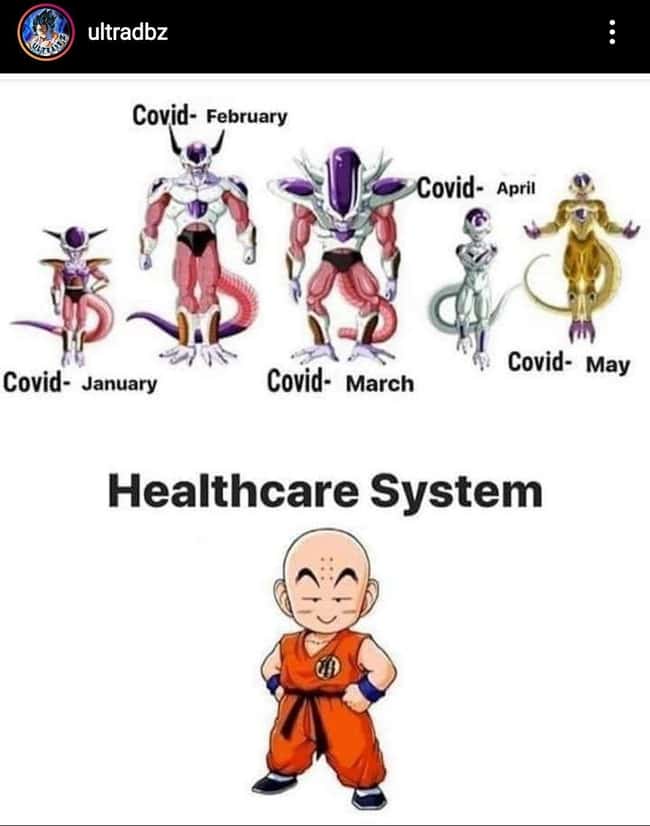 Dragon Ball Z 21 Hilarious Memes About The Pandemic Fandomwire
