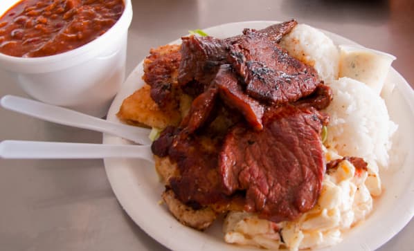 Hawaii: BBQ Mixed Plate on Random Each State's Most Popular Food Delivery Orders During Quarantin