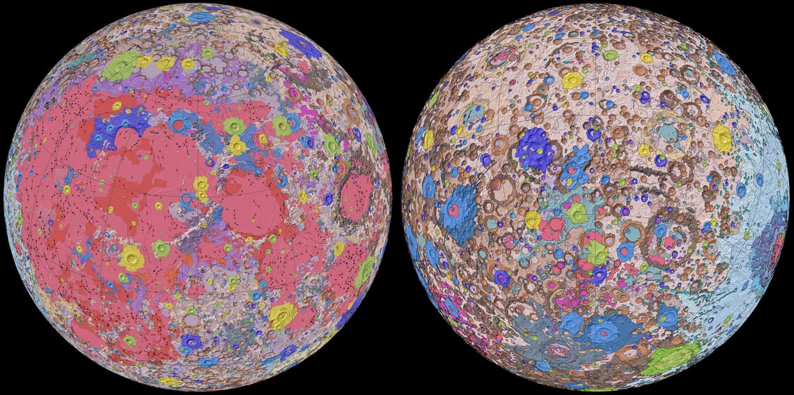 Unified Geologic Map Of The Moon