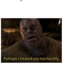 Same Thanos, Same on Random Best Thanos Edit Memes