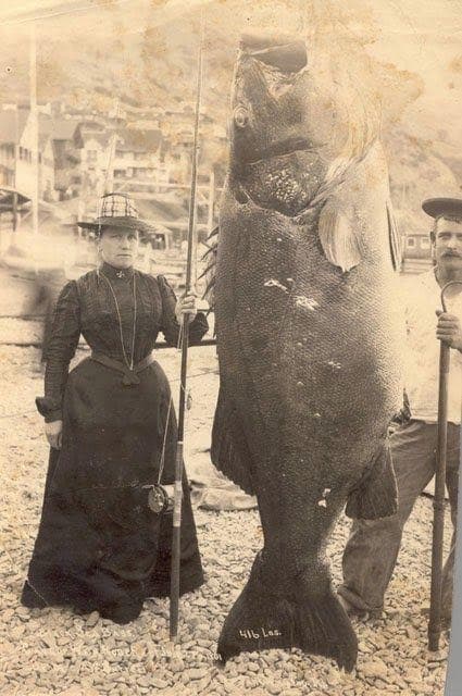 Random Fascinating Photos Of Historical Fishermen With Their Big Catches