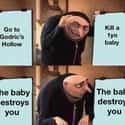 Despicable Voldemort on Random Memes That Have Us Calling Voldemort "He Who Should Not Be Respected"