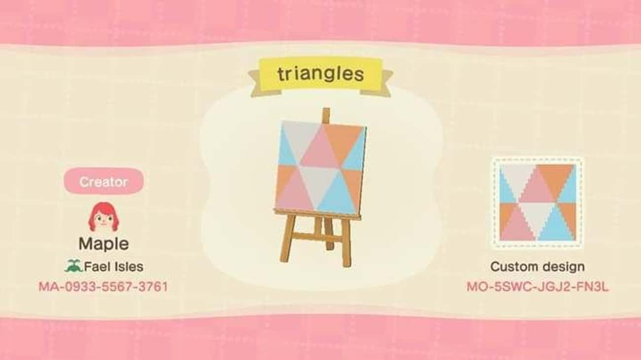 Triangle Designs