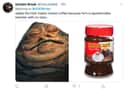 Jabba The Hutt on Random Coffee Choices of Star Wars Characters