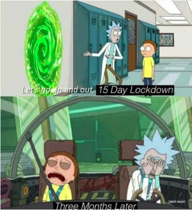 Funny Memes That Imagine Quarantine With Rick And Morty