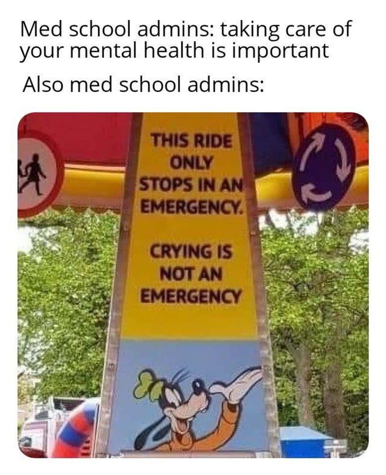 Crying Is Not An Emergency