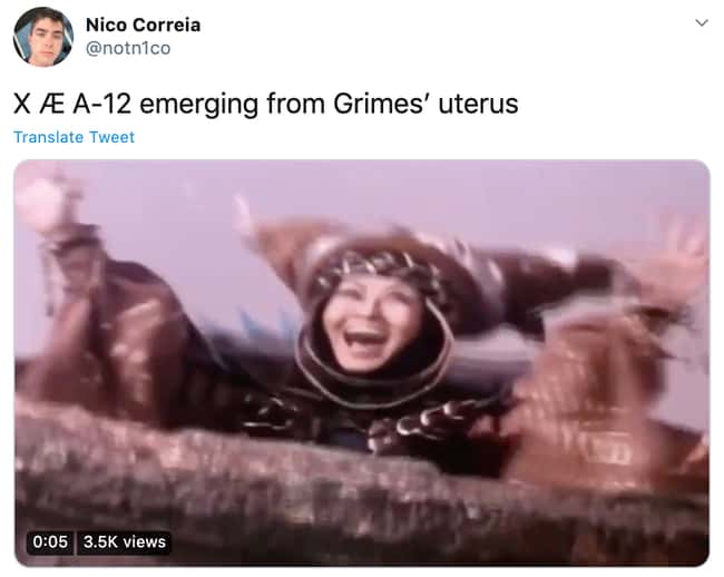 X Æ A-12 Has Got Nothing On Ri is listed (or ranked) 23 on the list 32 Funny Memes About Elon Musk And Grimes Possibly Naming Their Baby &#39;X Æ A-12&#39;