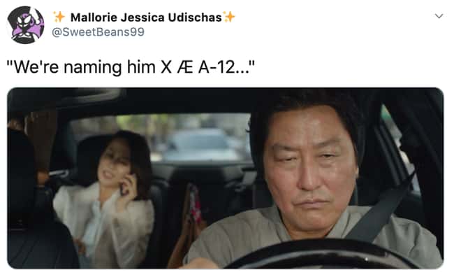 We're All Exhausted By These A is listed (or ranked) 32 on the list 32 Funny Memes About Elon Musk And Grimes Possibly Naming Their Baby &#39;X Æ A-12&#39;