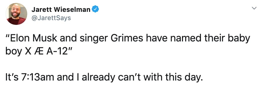 30 Hilarious Memes About Elon Musk And Grimes Naming Their Baby X Ae A 12 Fizx