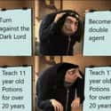 The Lamest Spy Gig Ever on Random Hogwarts Professor Memes That Are Worth Ten Points To Gryffindor