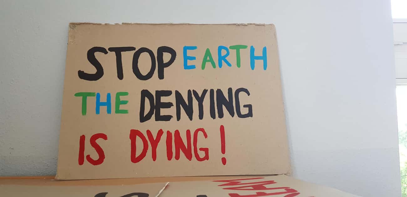Stop Earth The Denying Is Dying