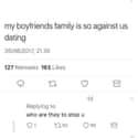 Boyfriend's Family on Random Social Media Posts That Make Wildly Unexpected Turns