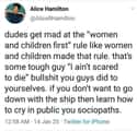 Women And Children First on Random Times Women Clapped Back At Obvious Sexism And It Was Excellent